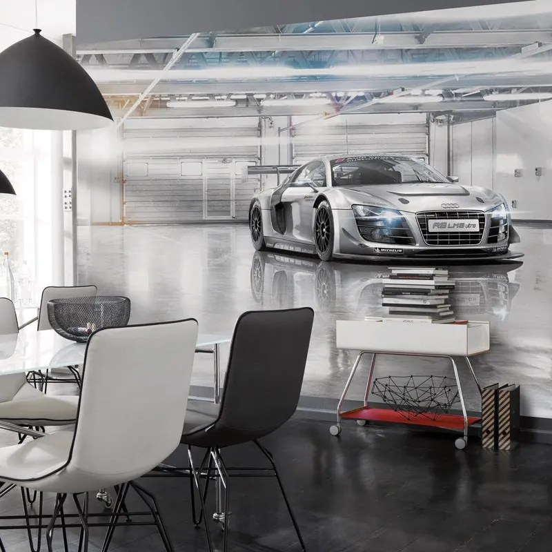 Fotomurale KOMAR Audi bianco nero 368X254 cm