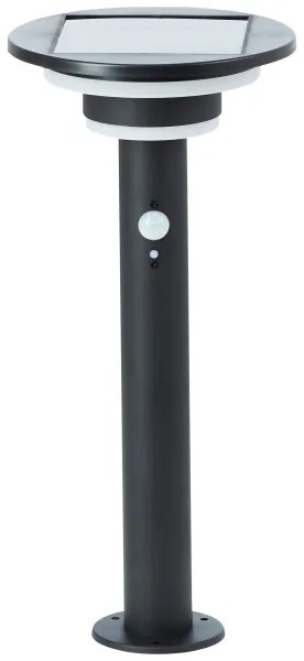 Brilliant - Lampada solare LED con sensore GARVINA LED/3W/3,7V 45 cm IP44 nero