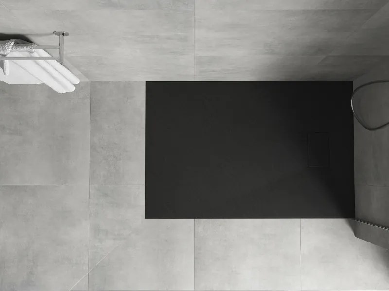 Mexen Hugo piatto doccia rettangolare SMC 100 x 70 cm, nero - 42707010
