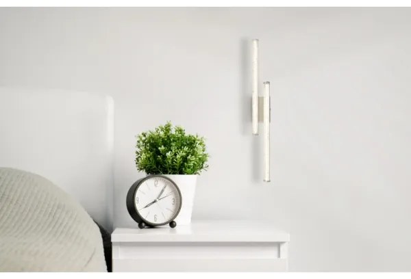 Globo 67346-12 - Plafoniera LED KIRINA LED/12W/230V 4000K cromo opaco