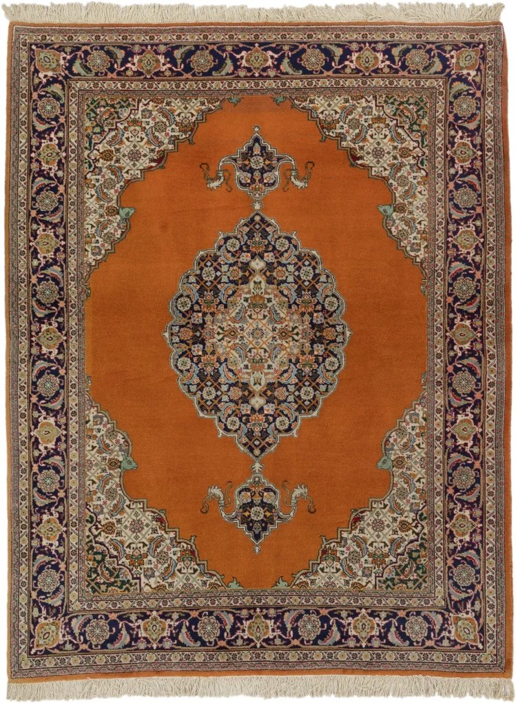 Tabriz Tappeto persiano 190 x 140 (Iran) Annodato A Mano