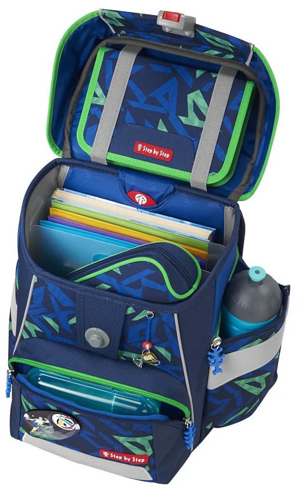 Zaino scuola SPACE - set da 5 pezzi, Step by Step Soccer Ben