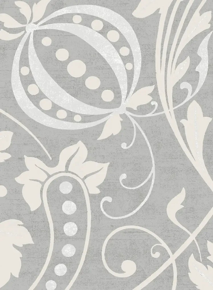 Lewis & Wood Carta da parati Chateau - Silver