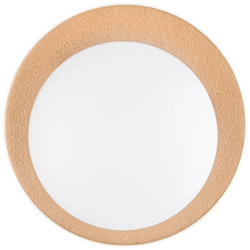 Plafoniera bianca/in marrone chiaro ø 45 cm Aleta – Reality