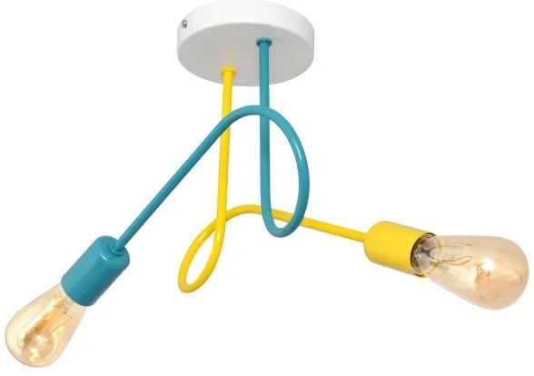 Plafoniera per bambini OXFORD 2xE27/15W/230V