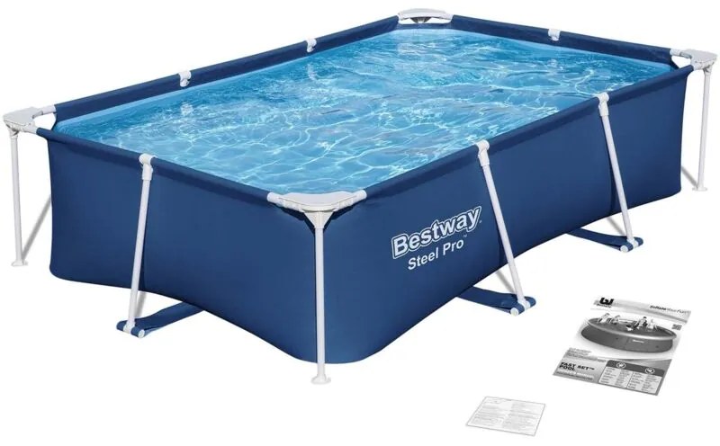Piscina da giardino con struttura 259 x 170 x 61 cm Bestway 56403N