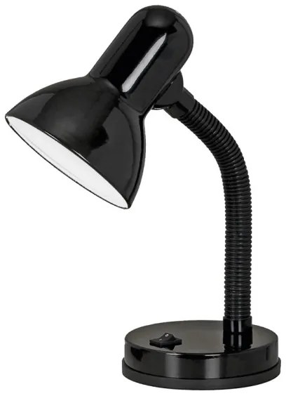 EGLO 9228 - Lampada da tavolo BASIC 1xE27/40W nero