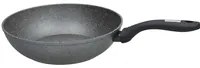 Mythos Wok 28 cm in alluminio grigio