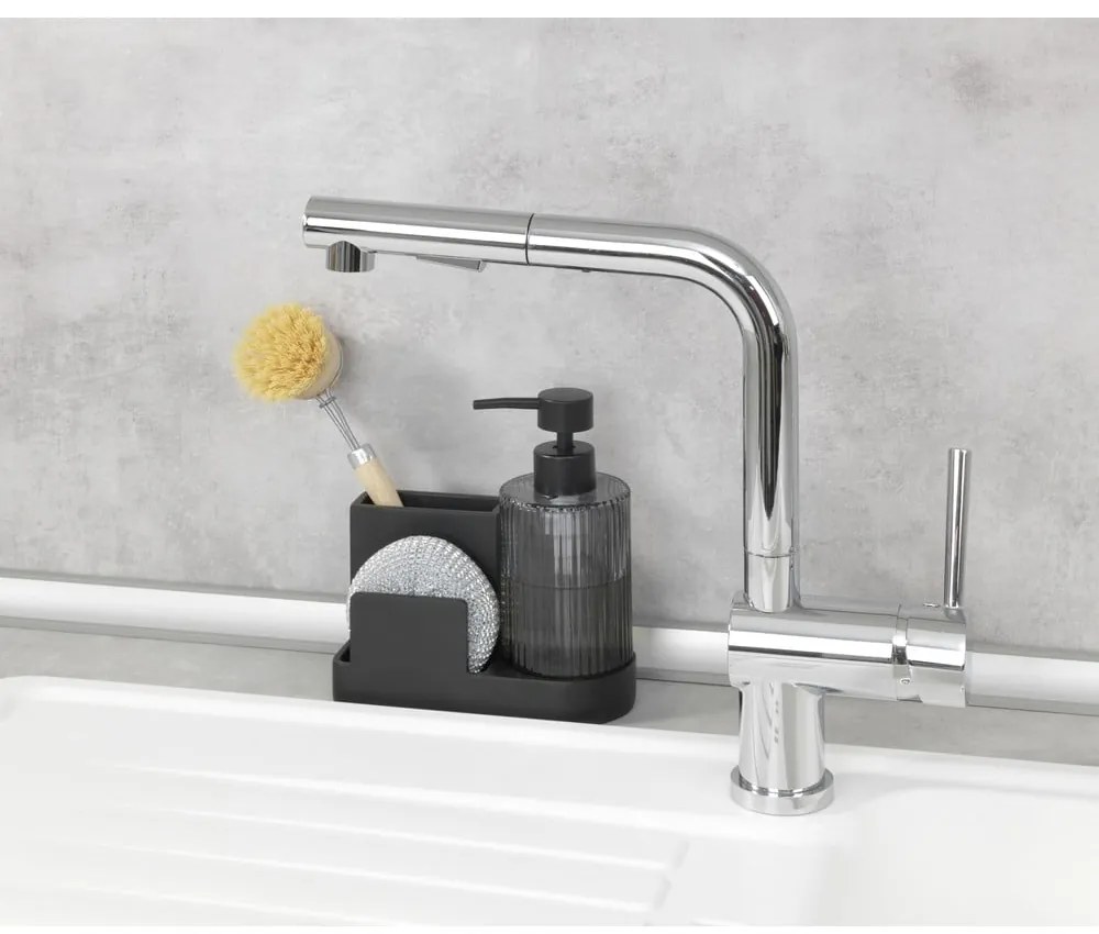 Supporto per detersivo nero in poliresina Pina – Wenko