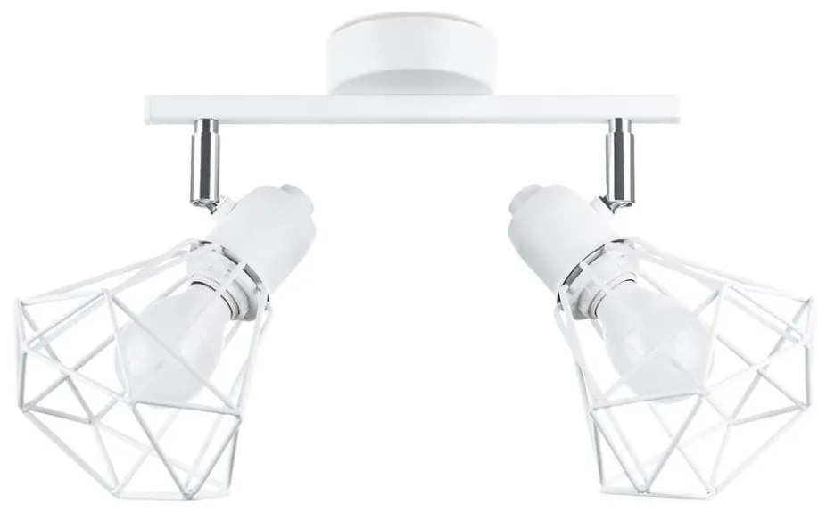 Sollux SL.1103 - Faretto ARTEMIS 2xE14/40W/230V bianco