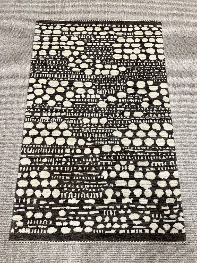 Loribaft Tappeto persiano 80x130 Beige (Iran) Annodato A Mano
