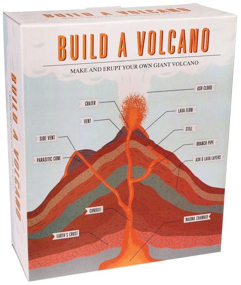 Set creativo Build a Volcano - Rex London