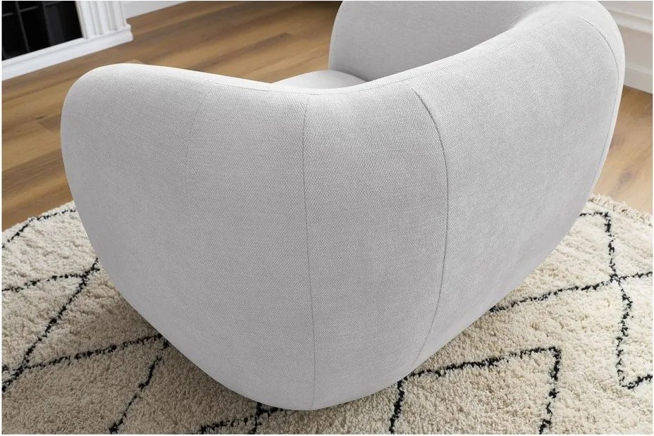 Poltrona grigia Celine – Bobochic Paris