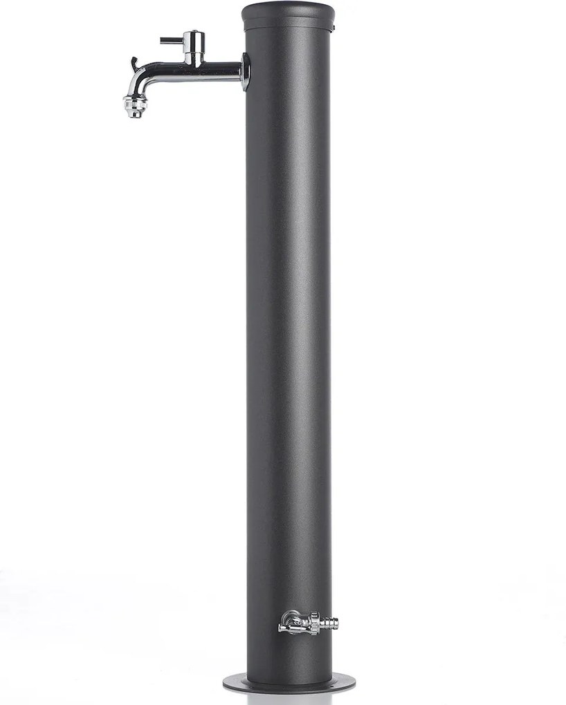 Fontana da Giardino con Doppio Rubinetto Belfer 42/ARR Antracite...