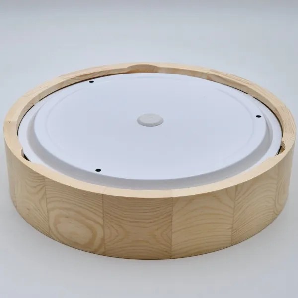 Plafoniera bagno NATURAL 3xE27/15W/230V IP54 pino Ø 37 cm