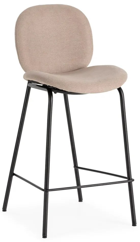 Sgabelli da bar beige in set di 2 (altezza seduta 65 cm) Cori - Marckeric