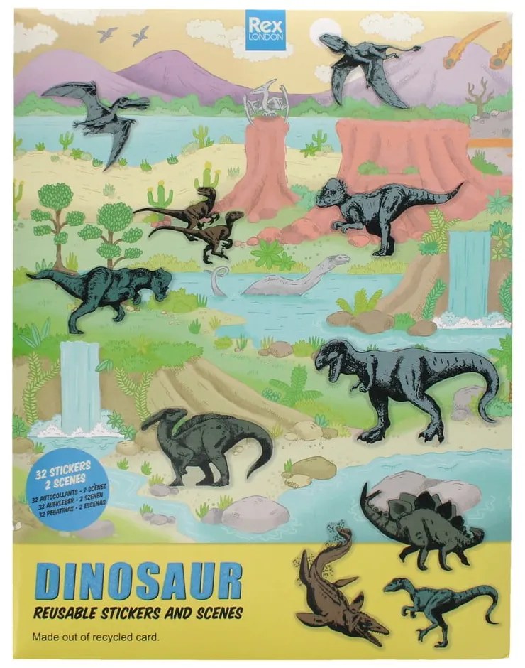 Set da gioco creativo con dinosauri Prehistoric Land - Rex London