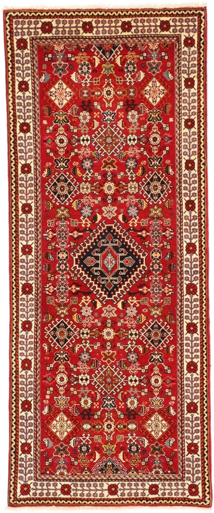 Shiraz Tappeto persiano 80 x 200 (Iran) Annodato A Mano