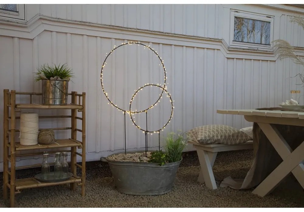 Cerchio decorativo a LED illuminato, altezza 120 cm Barlumi - Star Trading