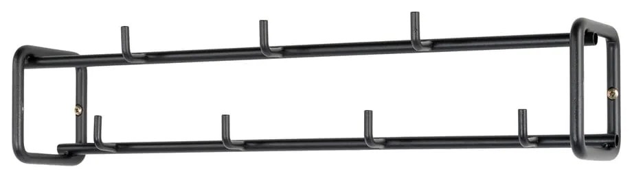 Appendiabiti da parete in metallo nero Clint - Spinder Design
