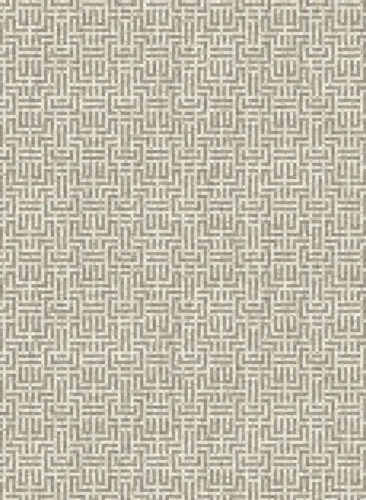Coordonne Tapete Geometricum - Nacre