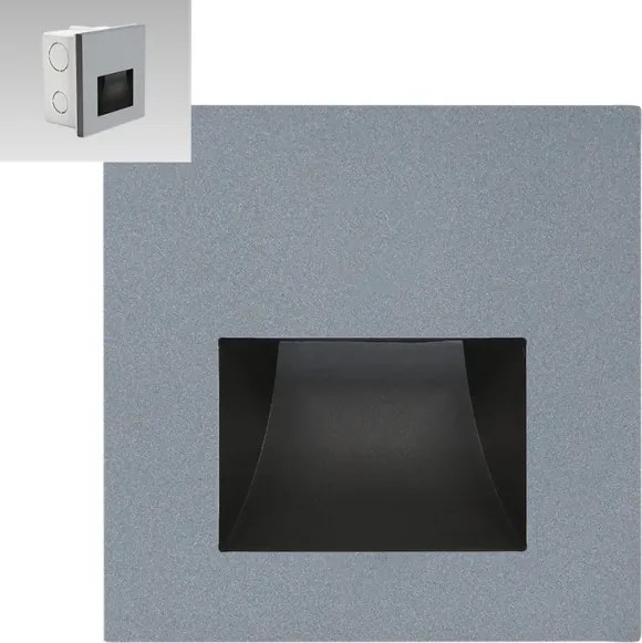 Emithor 70417 - Illuminazione LED scale SUNNY LED/1W/230V 4000K grigio