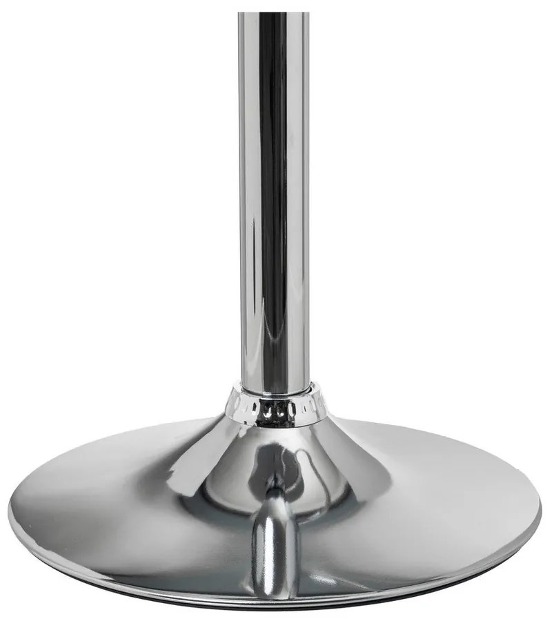 Sgabelli da bar neri ad altezza regolabile in similpelle in set di 2 (altezza seduta 56,5 cm) - Casa Selección