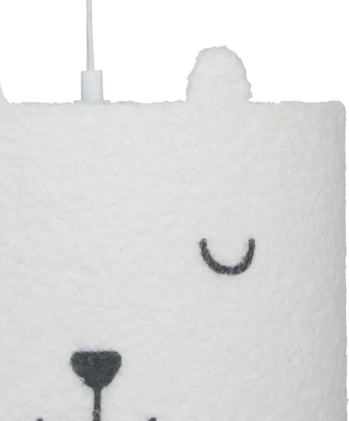 Atmosphera - Lampadario a sospensione per bambini con cavo TOXEY 1xE27/25W/230V orsetto