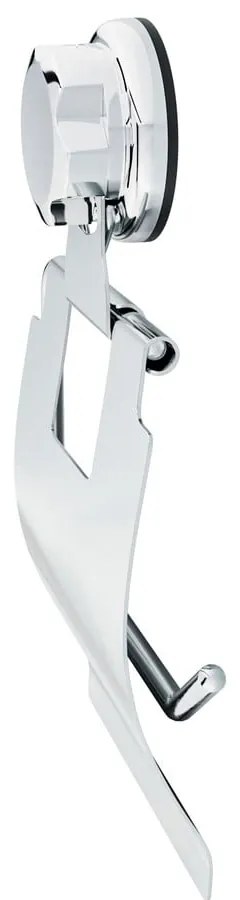 Porta carta igienica in metallo autoportante in argento Bestlock Bath - Compactor