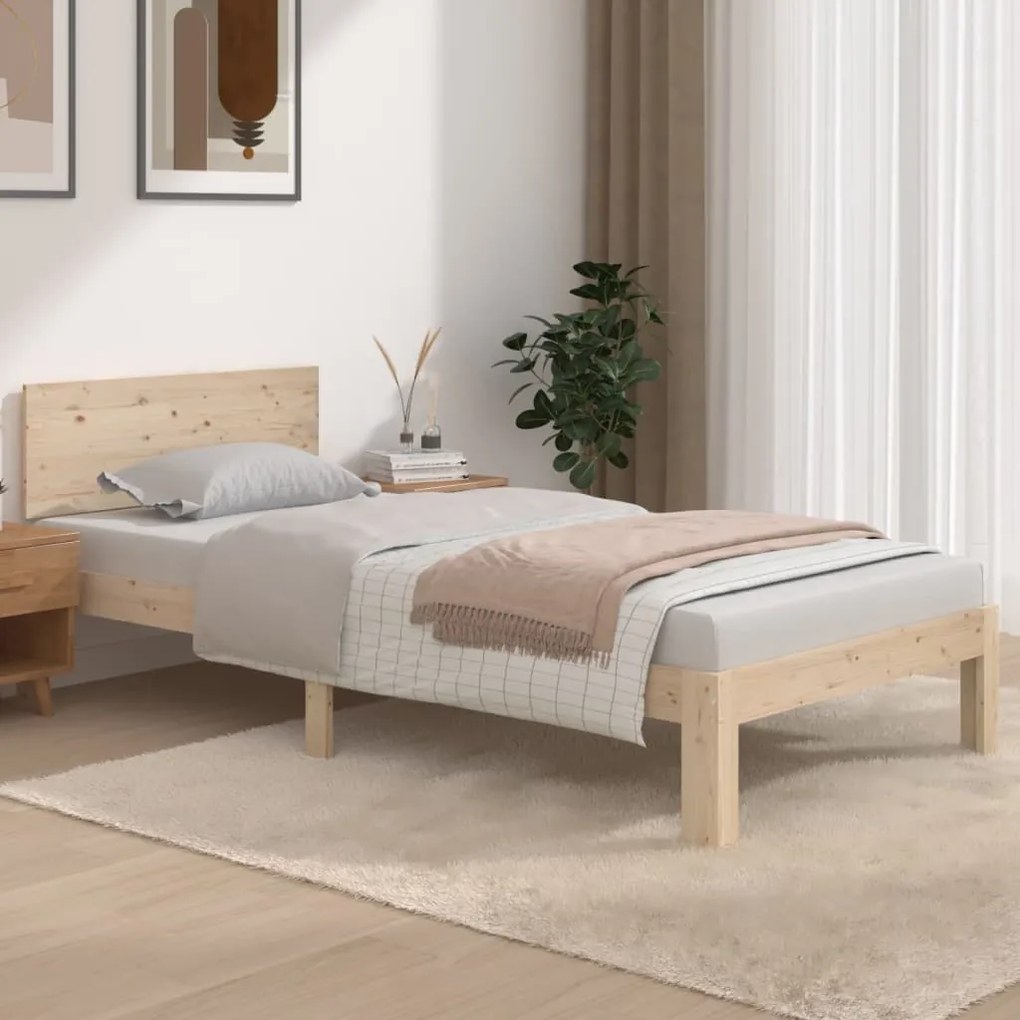 Giroletto İn Legno Massello 90x190 Cm Single /