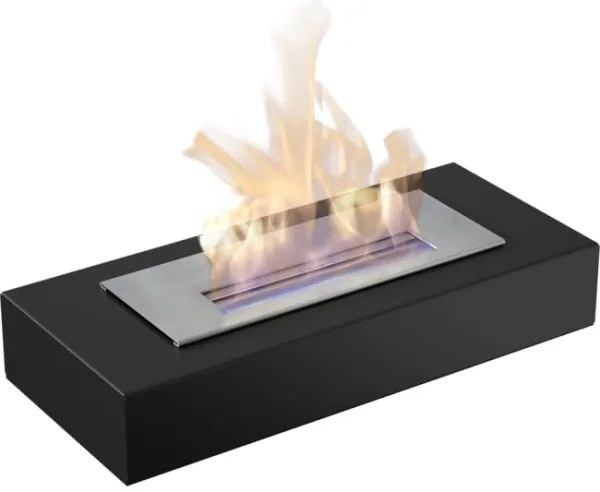 BIO camino INDIA 8,5x49 cm 2,5 kW nero