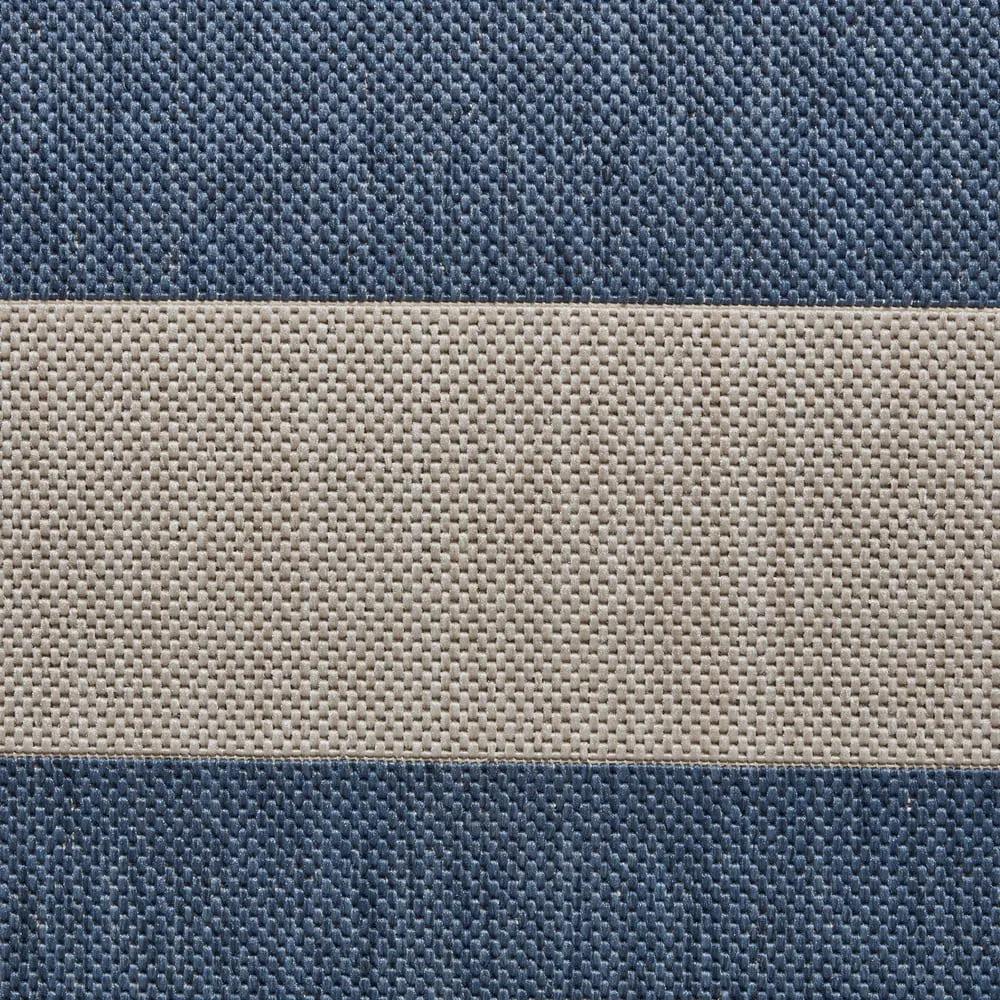 Tappeto per esterni blu/beige 170x120 cm Santa Monica - Think Rugs