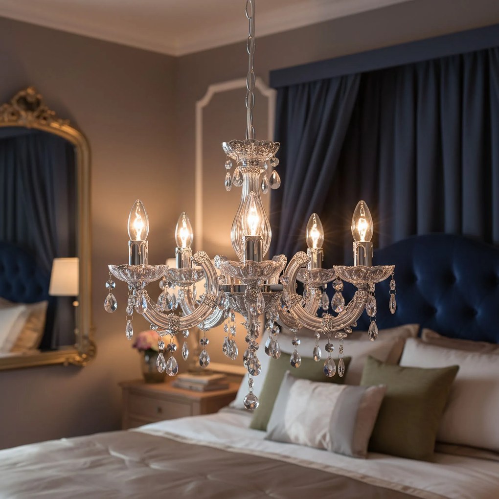 Lampada da soffitto EBT003-5CP GREY