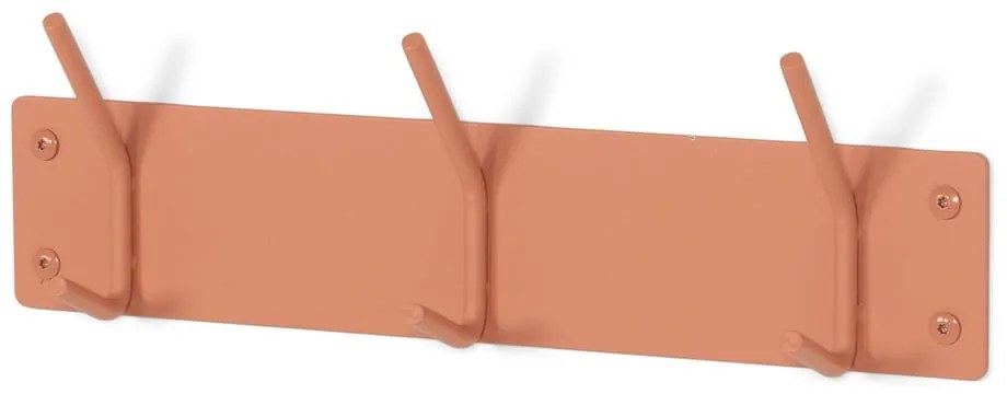 Attaccapanni da parete color salmone in metallo 40 cm Fusion – Spinder Design