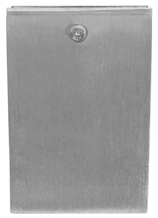 Applique Da Esterno Quadrata Monodirezionale IP65 GU10 Acciaio Inox