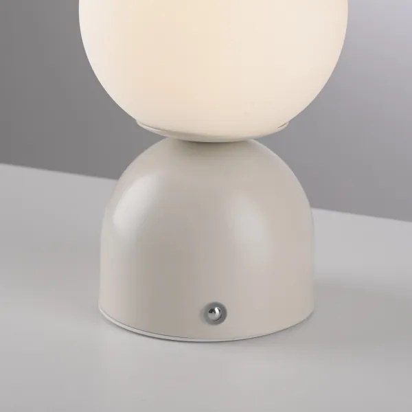 Schöner Wohnen 19218-39 - Lampada da tavolo LED dimmerabile RUDI LED/1,2W/5V grigia