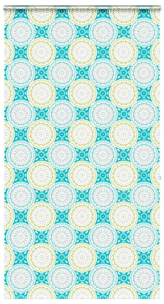 Tenda A Rullo Doccia Con Cassonetto 130x240cm Larghezza Tessuto /