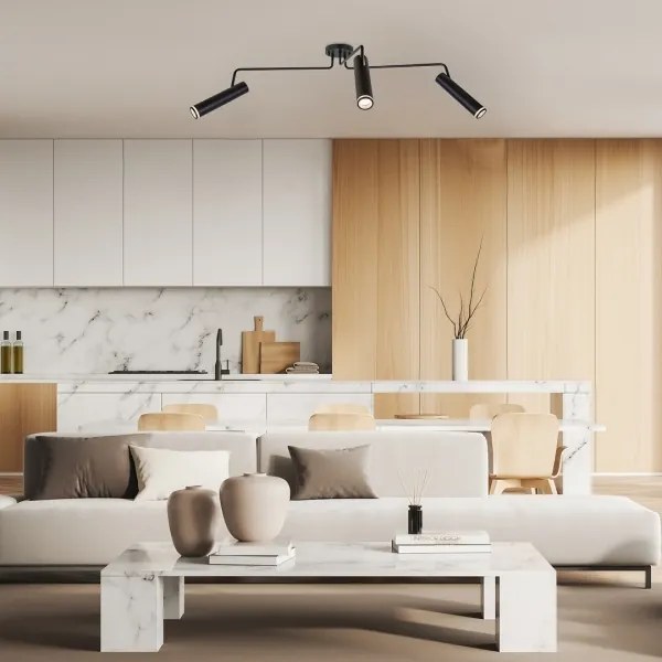 Rabalux 73039 - Lampadario a plafone SENOBIA 3xGU10/35W/230V