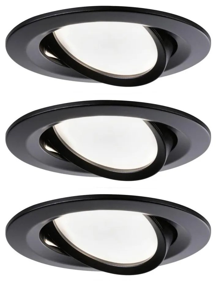 Paulmann 94472 - SET 3xLED/6W IP23 Faretto bagno dimmerabile NOVA 230V