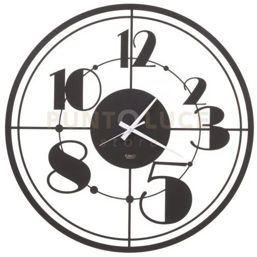 Orologio da parete teo nero