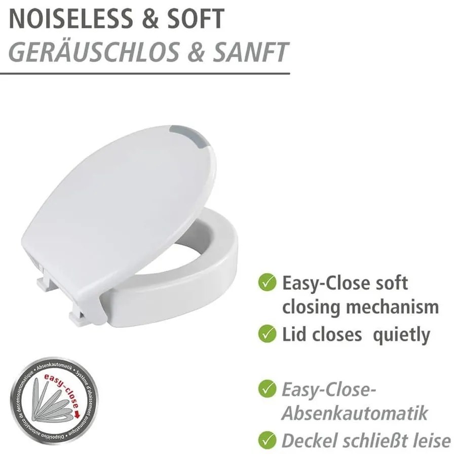Sedile per WC Comfort bianco Secura - Wenko