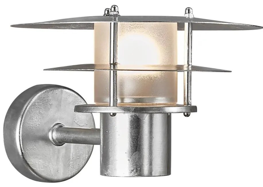 Nordlux - Applique da esterno BASTIA 1xE14/12W/230V IP54 cromo opaco