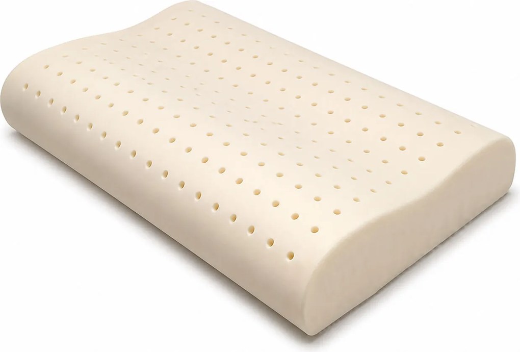 Guanciale Memory Foam Forato Doppia Onda 67x42 cm - H 8/10 cm Sostegno Cervicale Dormidea Cervicale Air...