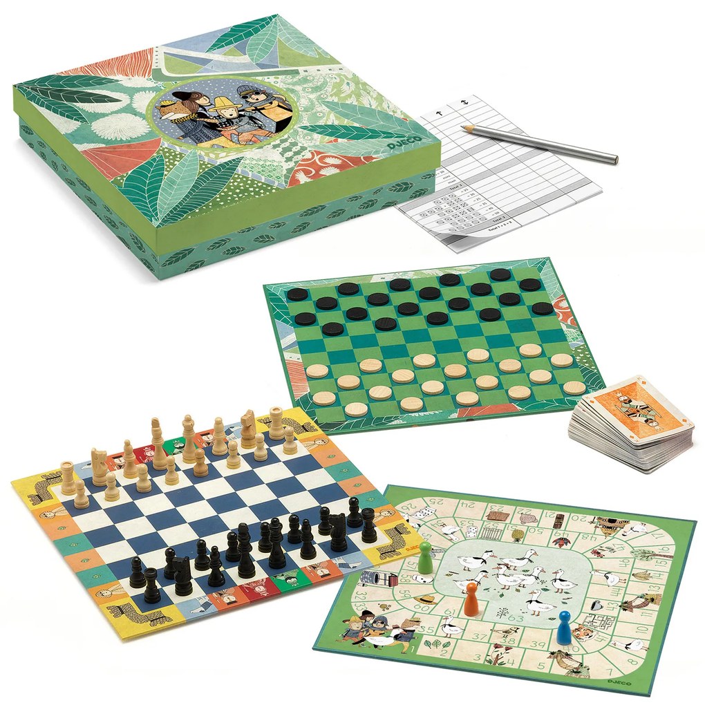 Classic by Djeco: 20 giochi di società classici