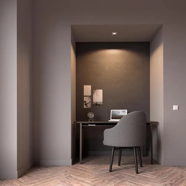 Philips - Faretto da incasso LED RGBW dimmerabile DONEGAL 1xGU10/4,8W/230V + telecomando