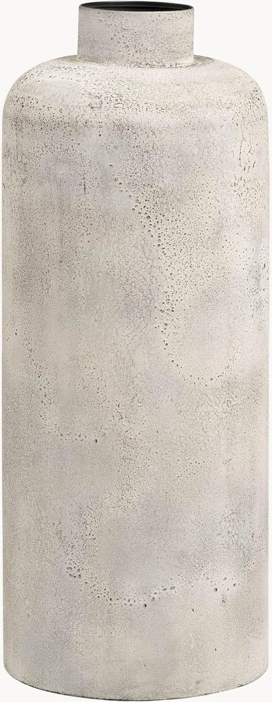Vaso da terra in metallo fatto a mano Hou, alt. 61 cm