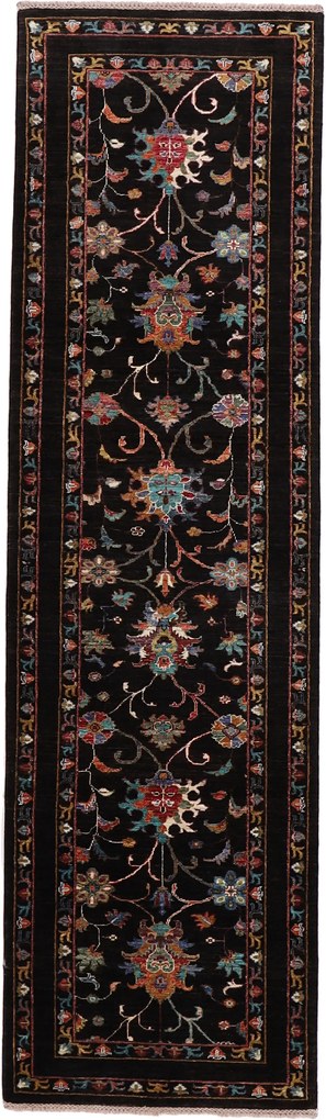 Samarkand Tappeto 90 x 300 (Pakistan) Annodato A Mano