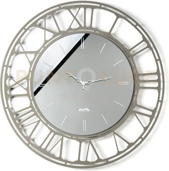 Orologio da parete axis 90 fango,crystal luxe fumé