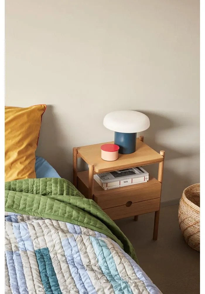 Comodino in rovere naturale Appeal - Hübsch