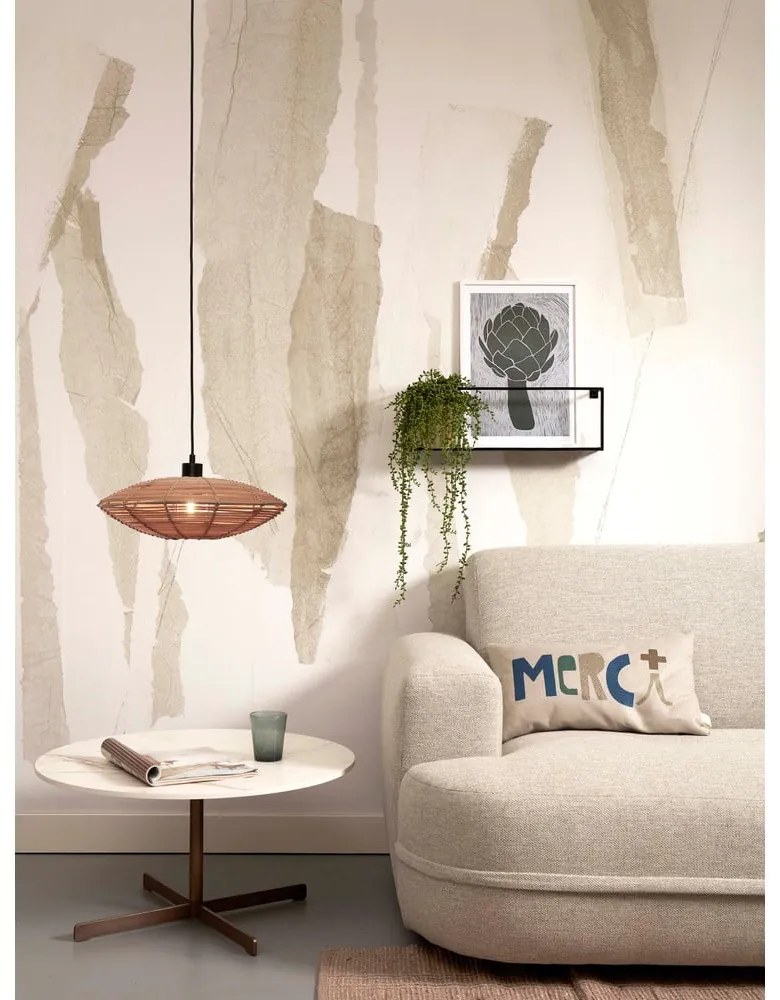 Lampada a sospensione con paralume in rattan in colore naturale ø 40 cm Tanami - Good&amp;Mojo